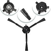 Vista 5 de Accesorios para Roborock S8 Pro Ultra Robot Aspirador Piezas de Repuesto 22 Paquetes 2 Juegos de Cepillos Principales y 4 Filtros y 6 Cepillos