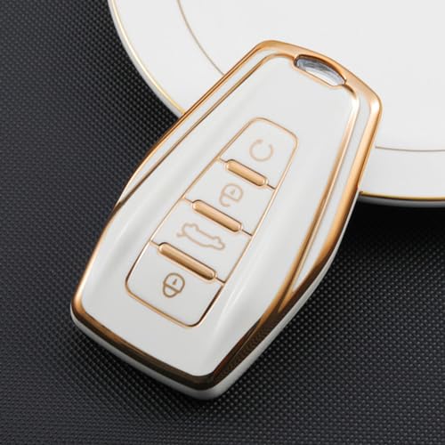Funda para llave de coche Geely y accesorios de llavero remoto para Hawk GX7