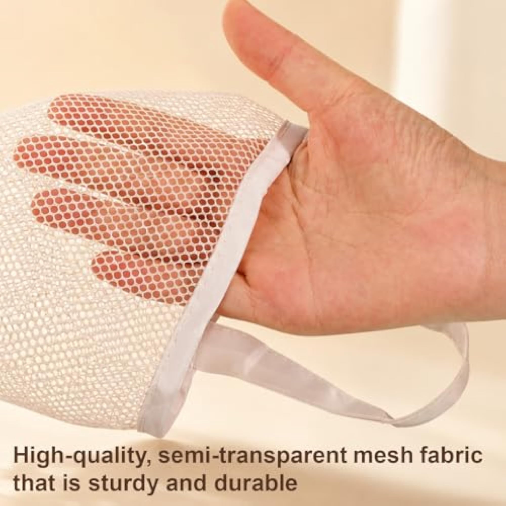 2Pcs Wall Hanging Sock Storage Bag