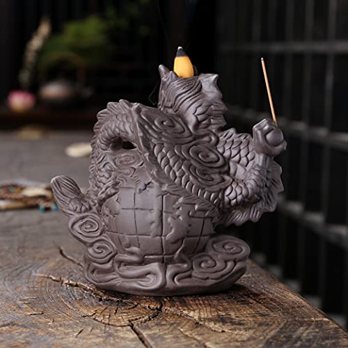 Diffuseur d'encens dragon anti-stress contre mauvaises odeurs - 3