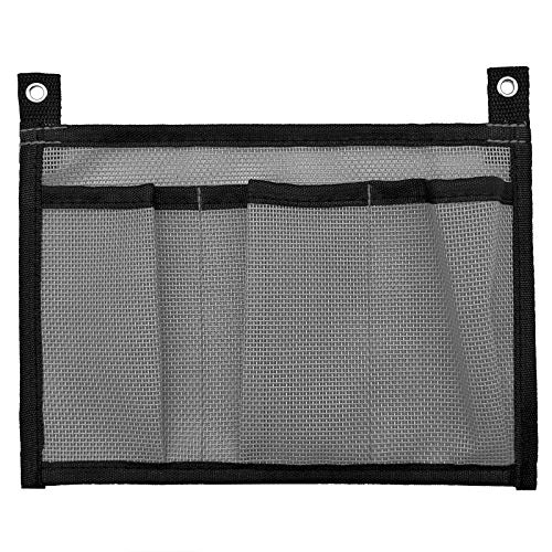 DECDEAL Malha de caiaque para armazenamento de bolsa lateral para barco Bolsa de suporte de pesca Bo