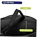 SUPVOX Portable Oxford Cloth Table Tennis Ball Bag Multi Function Sports Ball Storage Pouch with Zipper Breathable and Outdoor Pingpong Holder for Gym School and Team Use