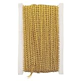 Ornement décoratif pour rideaux : vous pouvez utiliser des ciseaux ou d’autres outils pour le couper à la longueur souhaitée. ruban de rideau en polyester