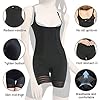 Waist Trainer Body Shaper,Vvarschi women’s thigh slimmer Tommy Tuck shapewear,Health Lightweight Design Bodyshaper bodysuit,Open-Bra Romper Shapewear for Leggings Tights,Black Medium