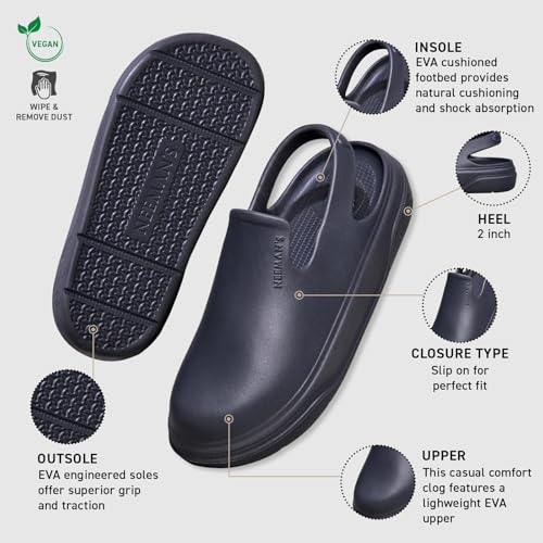 Image of Neeman's Cushers Clogs for Men | Lightweight, Fast-Drying, Cushioned Sole | All-Day Comfort for Rain & Summer