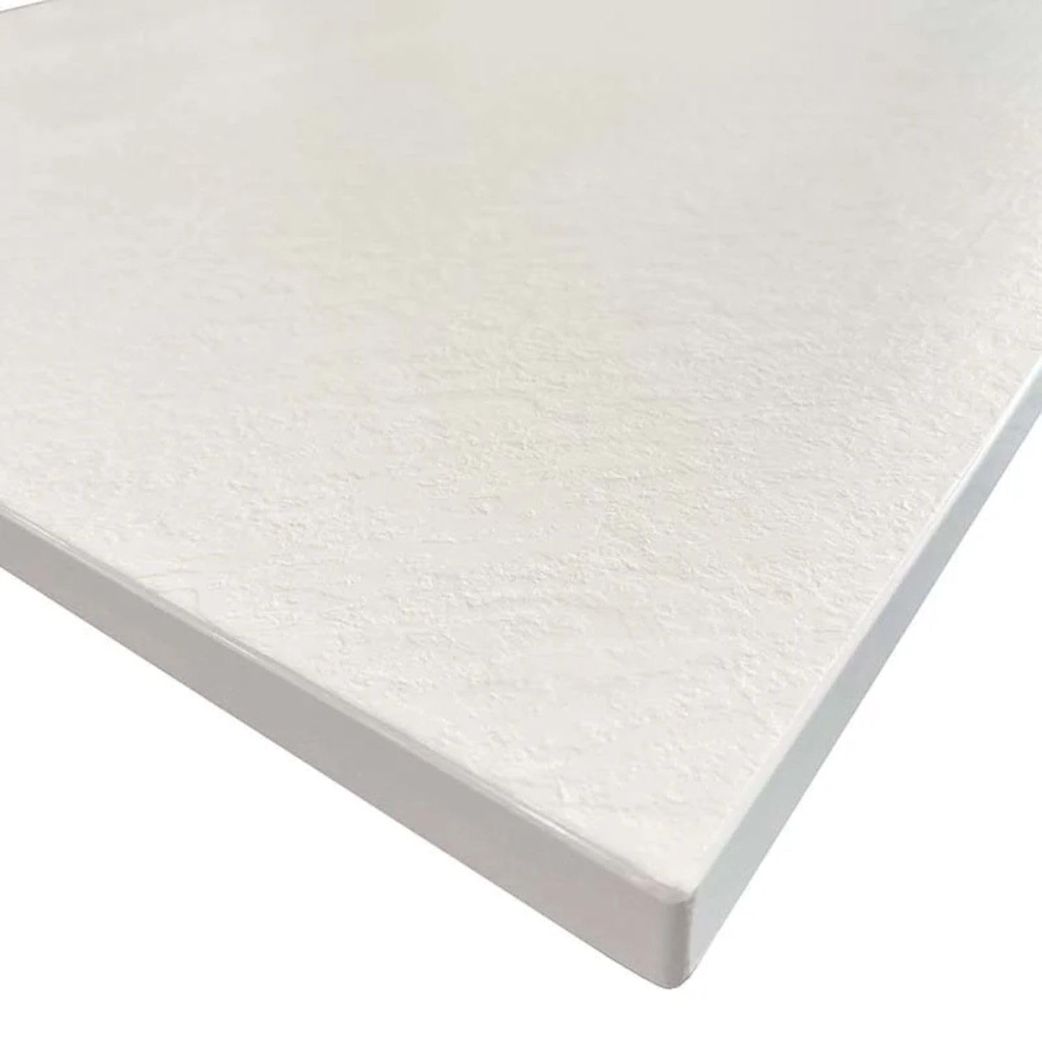 Grg Bac à Douche 70x120x2,6 CM Blanc Effet Pierre Mod. Strong