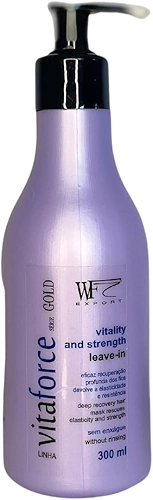 Creme de Pentear Leave-in para Cabelo com Queda, Quebra, Frágil e Danificado Pós Progressiva 300ml