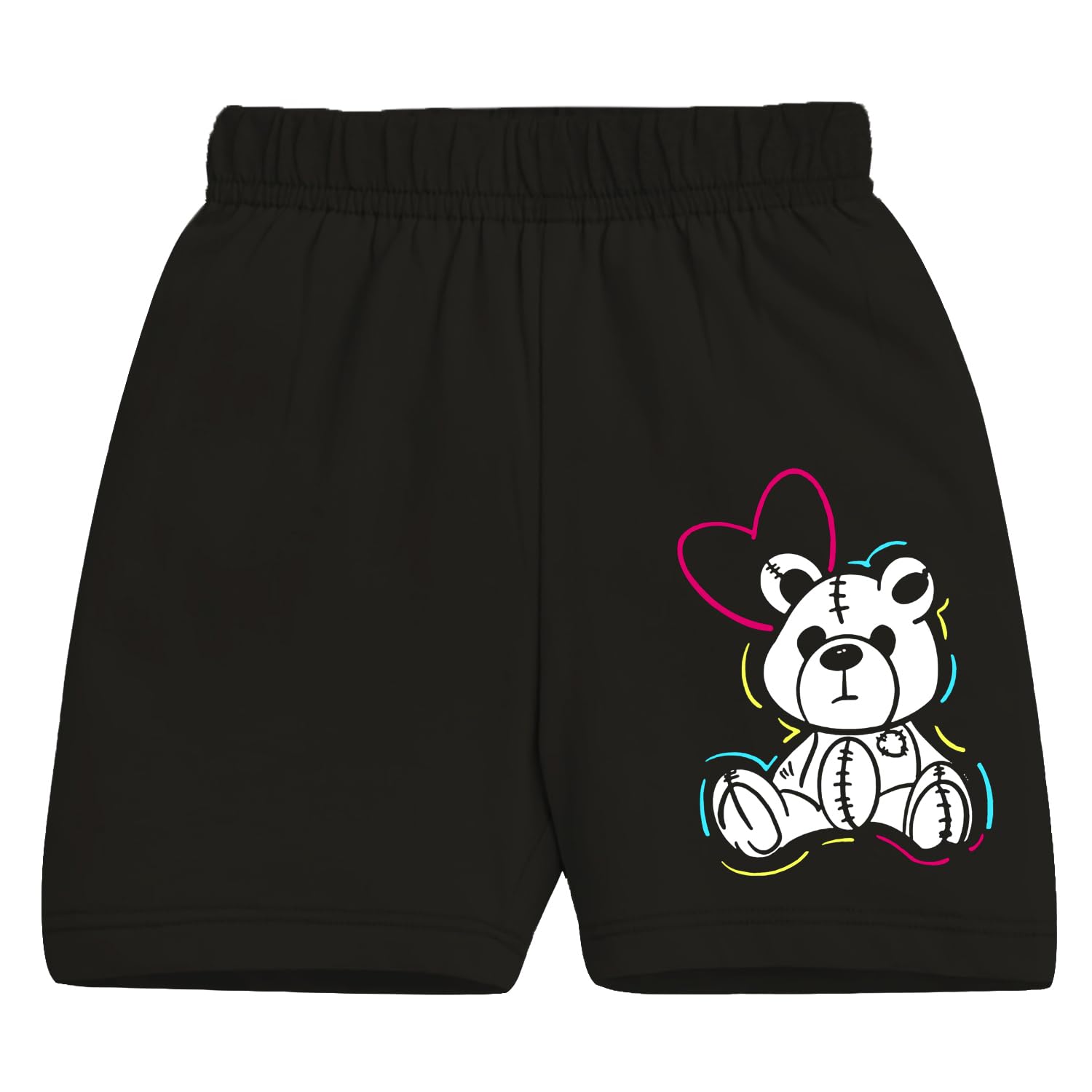 Trampoline Kids Shorts Pack of 5 for Boys & Girls | Vibrant Multipack Summer Wear for 2-3 Years | Soft Cotton Blend | Comfy Fit for Daily Adventures | Breathable & Easy-to-Wear Essentials Multicolour - Image 4 thumbnail