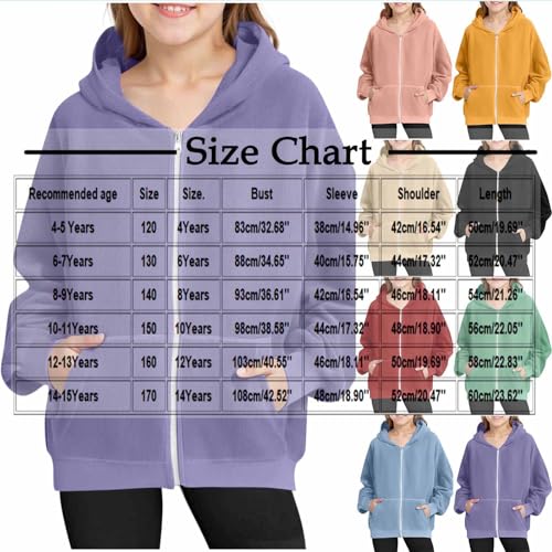 Girls Oversized Full Zip Corduroy Hoodie Kids Casual Fall Long Sleeve Sweatshirts Cute Jackets Coat with Pockets4
