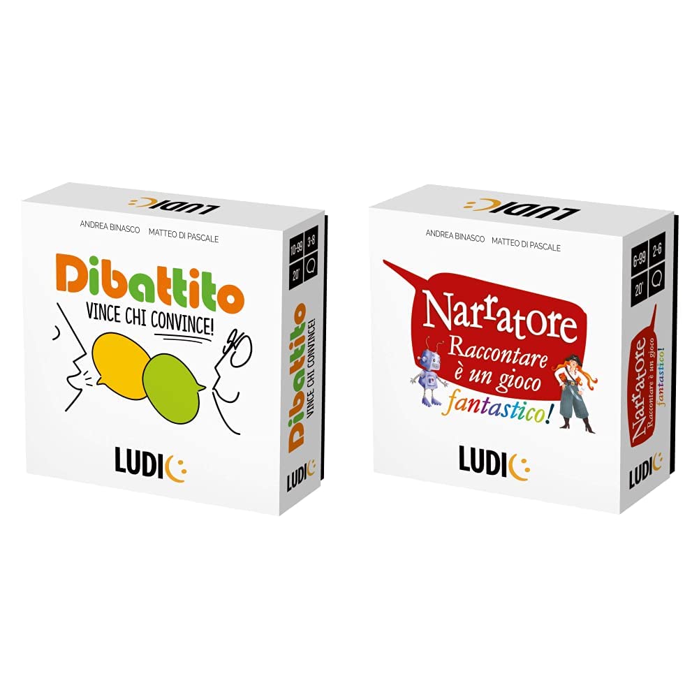 Ludic - Dibattito! - Gioco di Società per Tutta la Famiglia