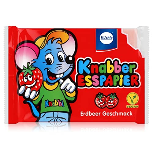 HDmirrorR Küchle Knabber Esspapier 4-farbig 625g - Verschiedene Geschmäcker (3er Pack)