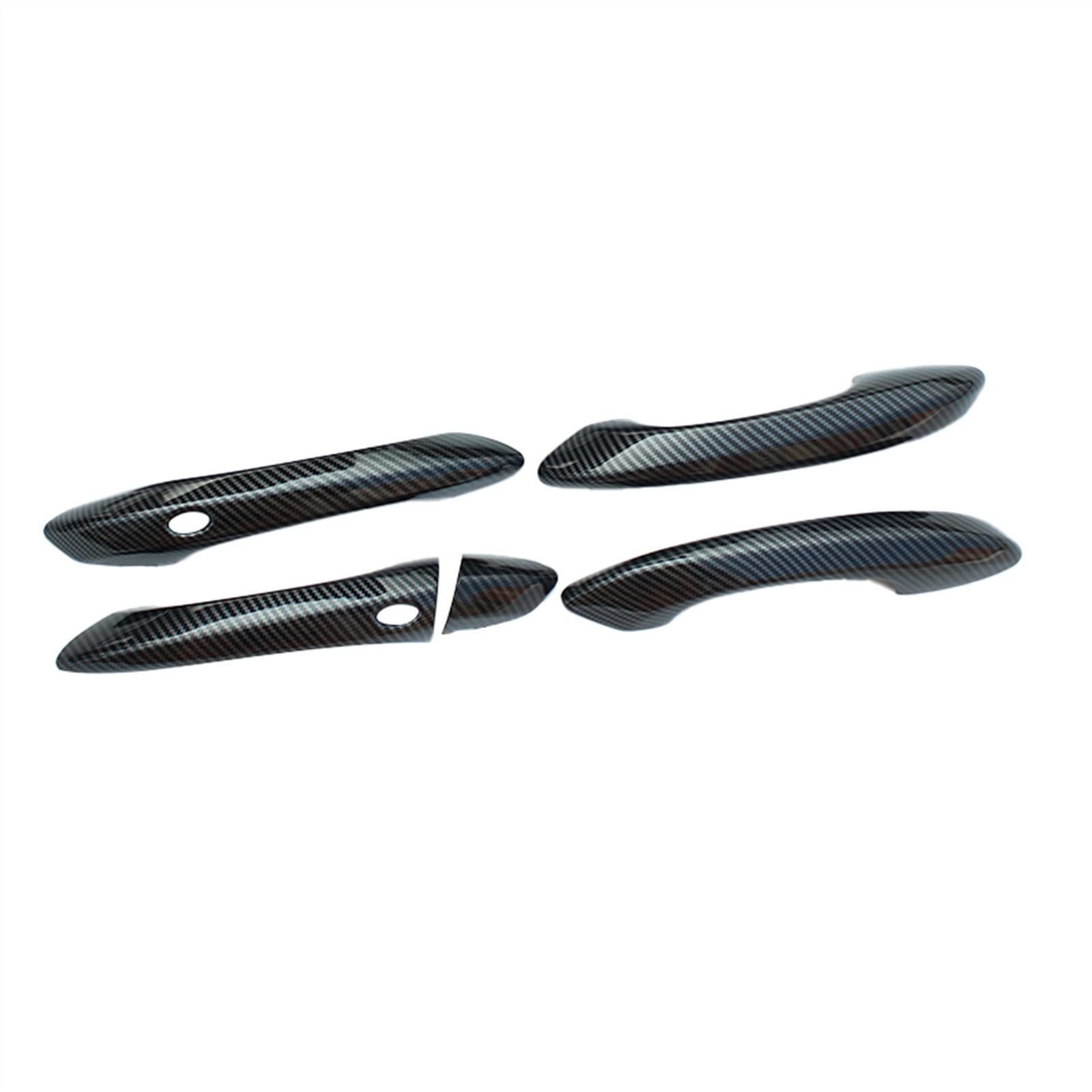 Eidash One Color Car Exterior Door Handle Cover For Hyundai Tucson 2021-2022 Nx4 Hybrid Car Styling Abs Carbon Fiber Trim Door Handles Bowl Cover Protection Sticker Accessories(Door Handle Carbon)