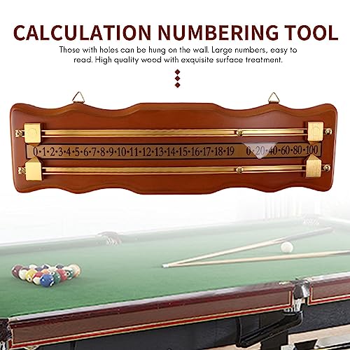 Marcador de billar snooker fabricado en tablero de alta densidad para control de puntuación de juego 2
