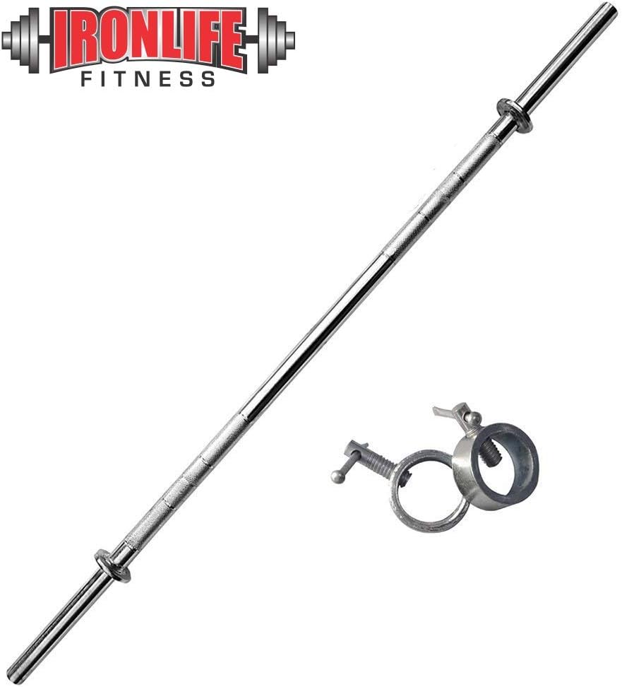 IRON LIFE FITNESS 3 ft Sated Rod for Home Gym (21 mm)