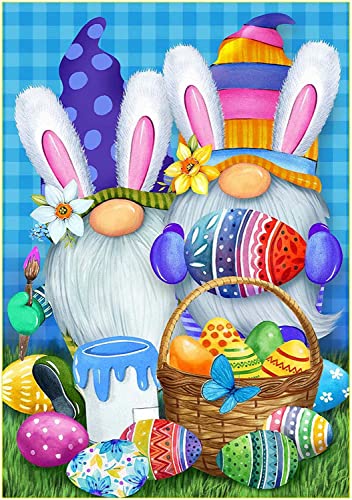5D Diamond Painting kit completo,Easter Diamond Painting,pintura diamante para decoración de la pared del hogar,40 * 30cm (Rabbit) Cover