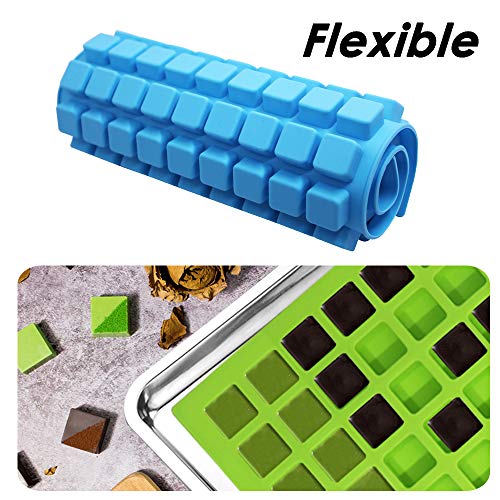 Yucool - 2 stampi in silicone con 126 mini