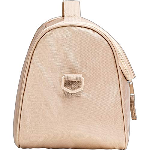 Lancheira Tiracolo West Village Metalizada Dourada, Formato: (L)220mm x (A)185mm x (P)145mm, Tilibra