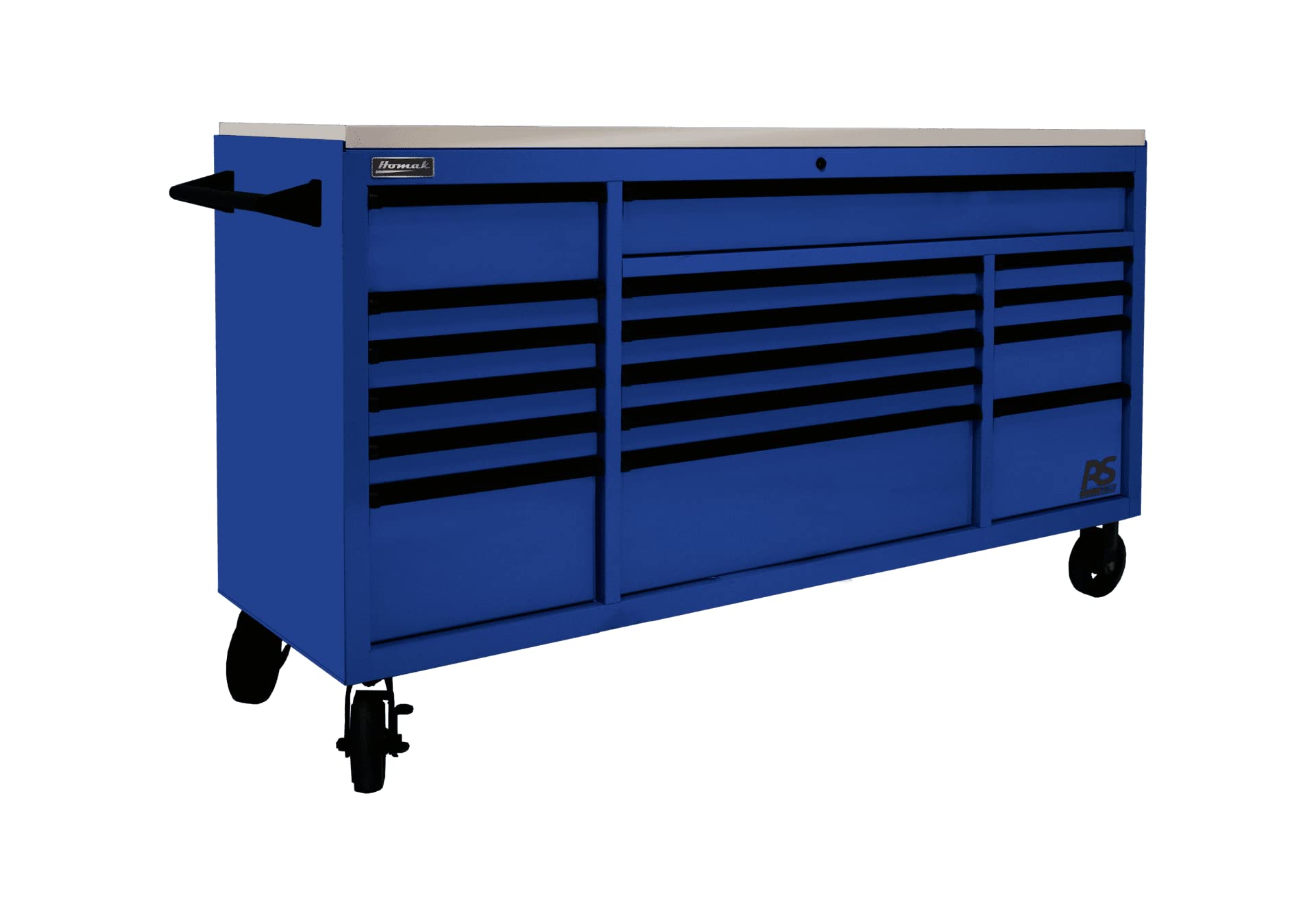 Amazon.com: Homak 72” Roller Cabinet w/Stainless Steel Top RS Pro