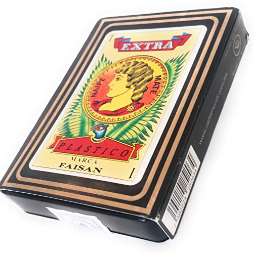 Spanish Playing Cards, Barajas Espanolas, Red Color, Color Rojo Faisan #TOP2