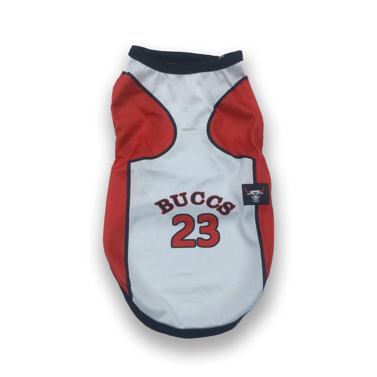 Yellowcult Cute Dog T-Shirt Clothes, Summer Sweetshirts Sporty Pet Outfit for Small Dog, cat, Puppy, Kitten for Bithday Party, Travel, Outing, Photos(XS- Red)