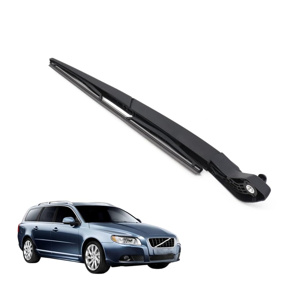 AMHVMU Rear Windscreen Wiper Blade Arm Set Fit For Volvo V70 II 99-08