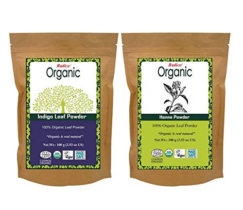 radico sin color de henna de hojas polvo 2 unidades) (2 x 100 g) Cassia obovata (bio, Vegan) X2