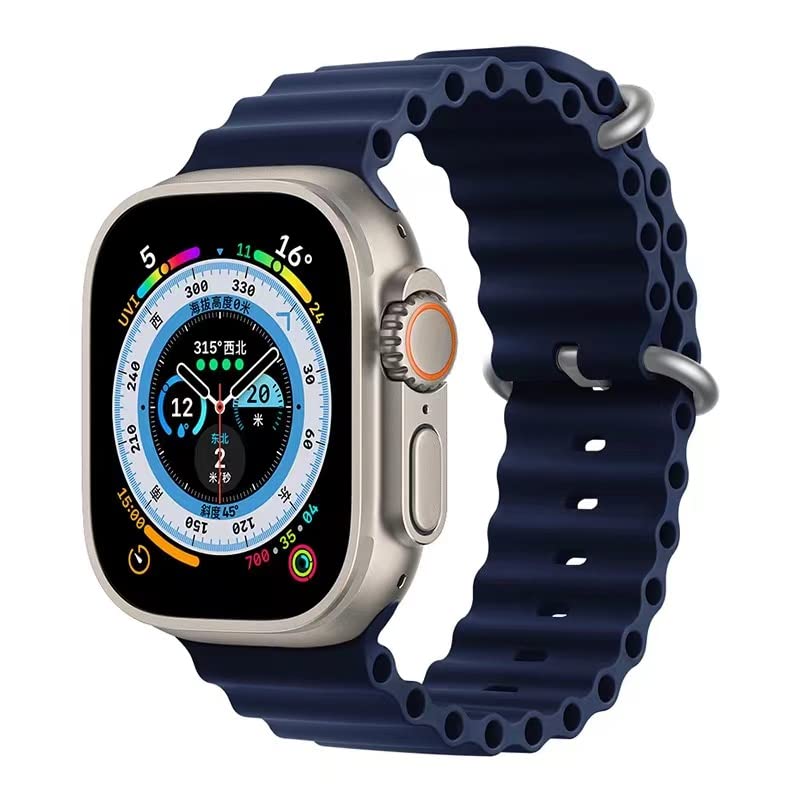 Amazon.co.jp: コンパチブル オーシャンバンド for apple watch バンド
