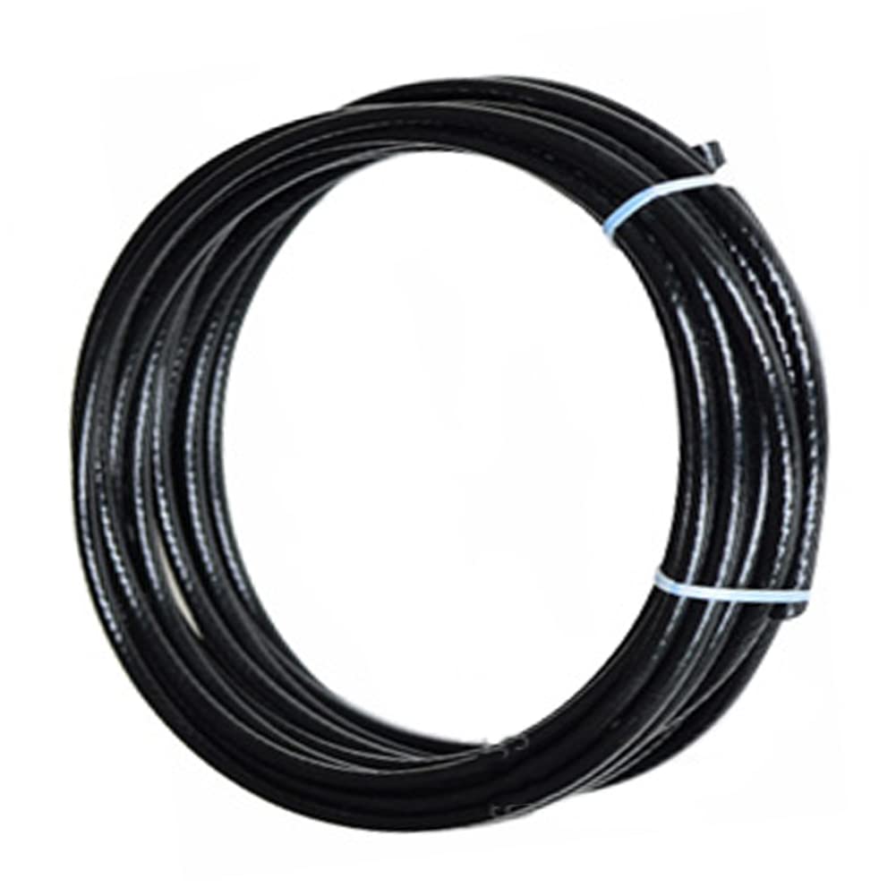 Black 304 Stainless Steel Coated Steel Wire Rope, Diameter 2mm, Length 20m, Very Suitable For Outdoor, Handicrafts, Etc.