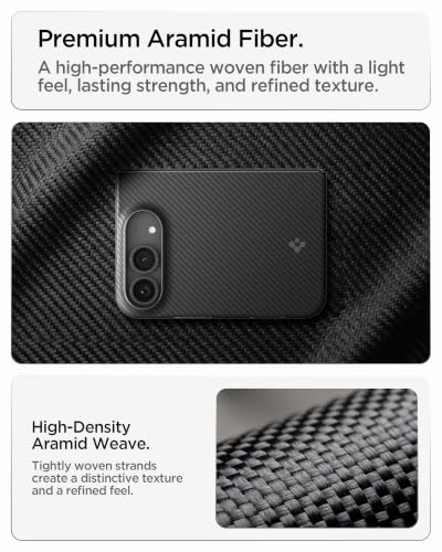 Image of Spigen Airskin Aramid MagFit Case for iPhone Duo Fold /Ultra, Black