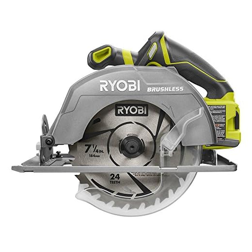 Ryobi 18-Volt ONE+ Cordless Brushless 7-1/4 in. Circular Saw (Tool Only)(Bulk Packaged, Non-Retail Packaging)