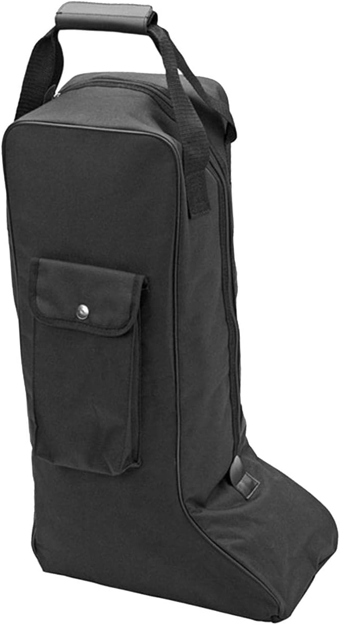 Horse Riding Tall Boot Bag, Equestrian Equipment Organizer, Portable Storage Pouch for Knight Boots, Home Carry Bag