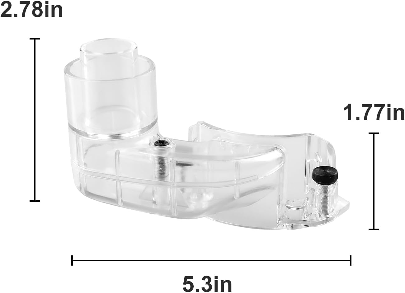 QQZ Router Dust Collection Adapter DNP615 for DEWALT Compact Router DWP611 DWP611PK