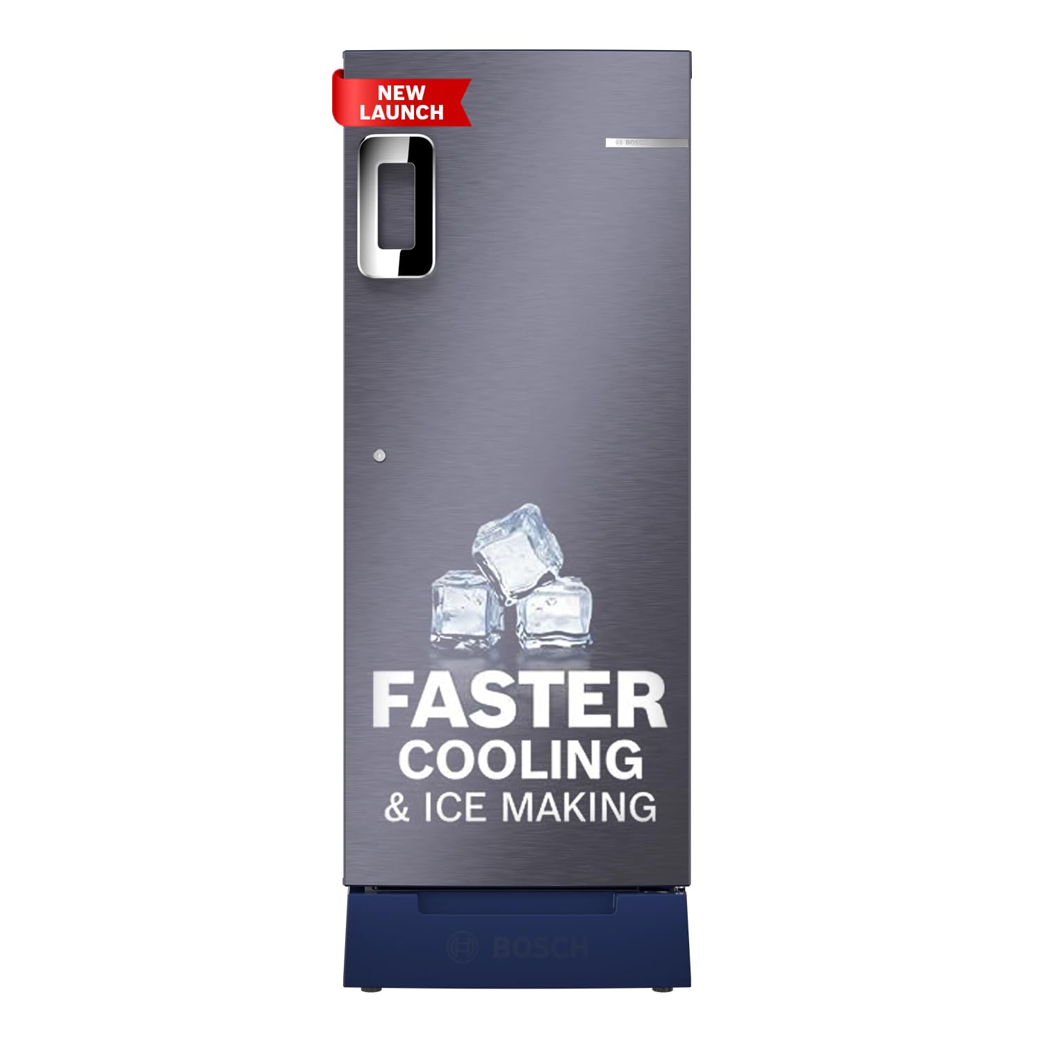 Bosch 226 L, 3 star, Direct-Cool Single Door Refrigerator | 18 Hrs Cooling Retention | 2.5X Faster Cooling | Spacious Mult