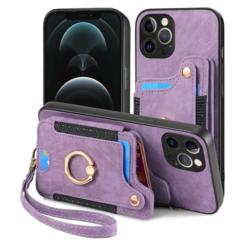 Coque iPhone 12 Pro antichoc et chic en cuir pour libérer vos mains lors de vos sorties