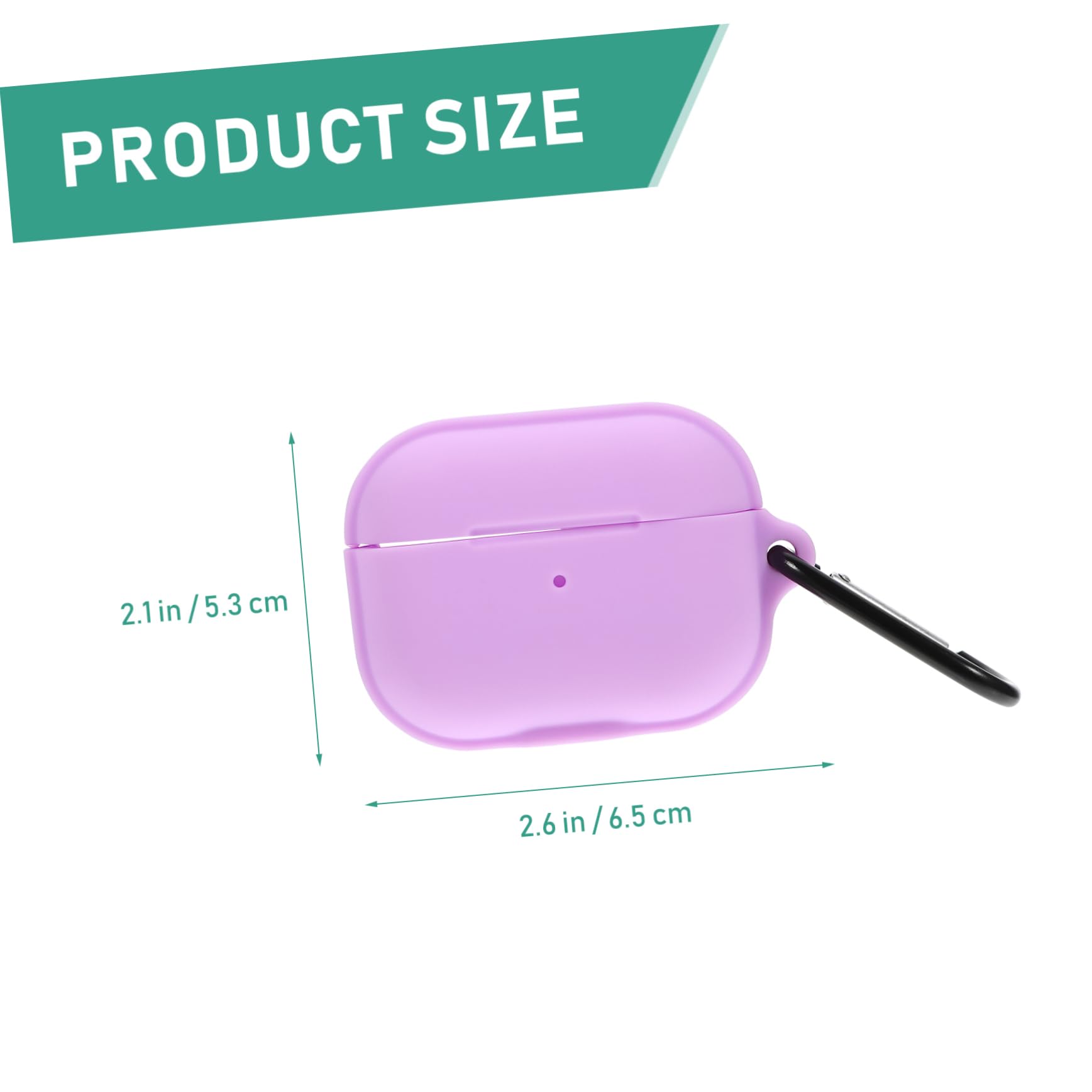 Hemobllo 5stücke Magnetische Silikon-hülle Für -kopfhörer Kompatibel Mit Stoßfest Kratzfest Leicht Mit Schnalle Für Einfachen Transport Elegantem Farbton