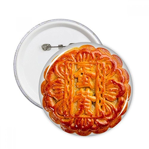 Badge bouton gâteau de lune cadeau de la Mi-Automne multicolore pour vos proches
