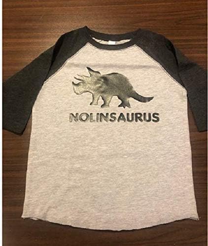 Genericpersonalized dinosaur shirt toddler triceratops tshirt kids dinosaur tees