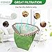 12 Pack 107313 Micro Filter Bags Replacement for ProTeam 10 Quart Backpack Vacuum: Super Coach Pro 10, GoFit 10, #107313 Open Triangular Collar