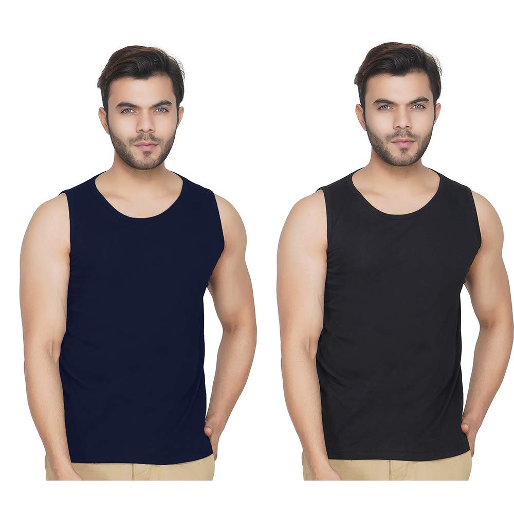 Men's Plain Gym Vest | Workout Wear Gym Wear Mens Vest-image-46