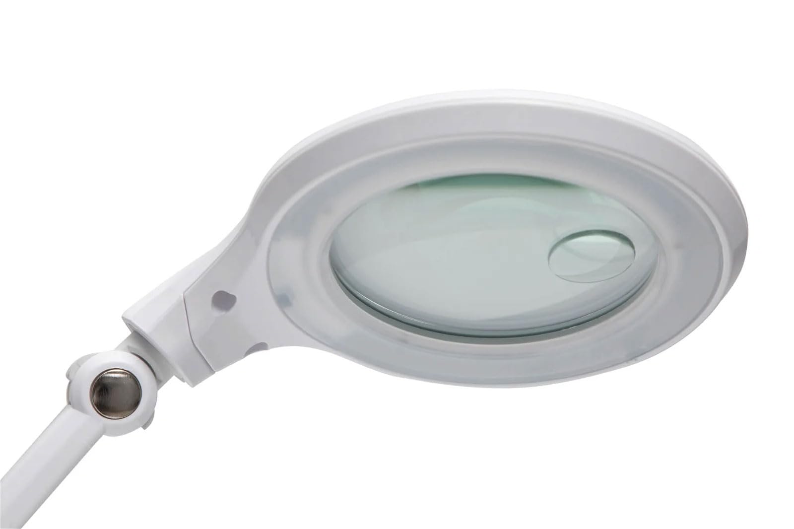 MAUL 8261202 LED Lupenleuchte | ingrandimento preciso, luce regolabile, testa orientabile, base stabile, ideale per lavori di dettaglio