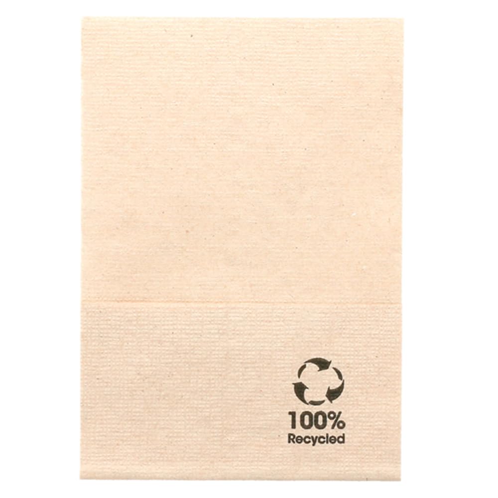 García de Pou 9600 Unidades - 101.75 Servilletas Mini Servís con 1 Capa, 23 G/M2, 17 x 17 cm, Natural