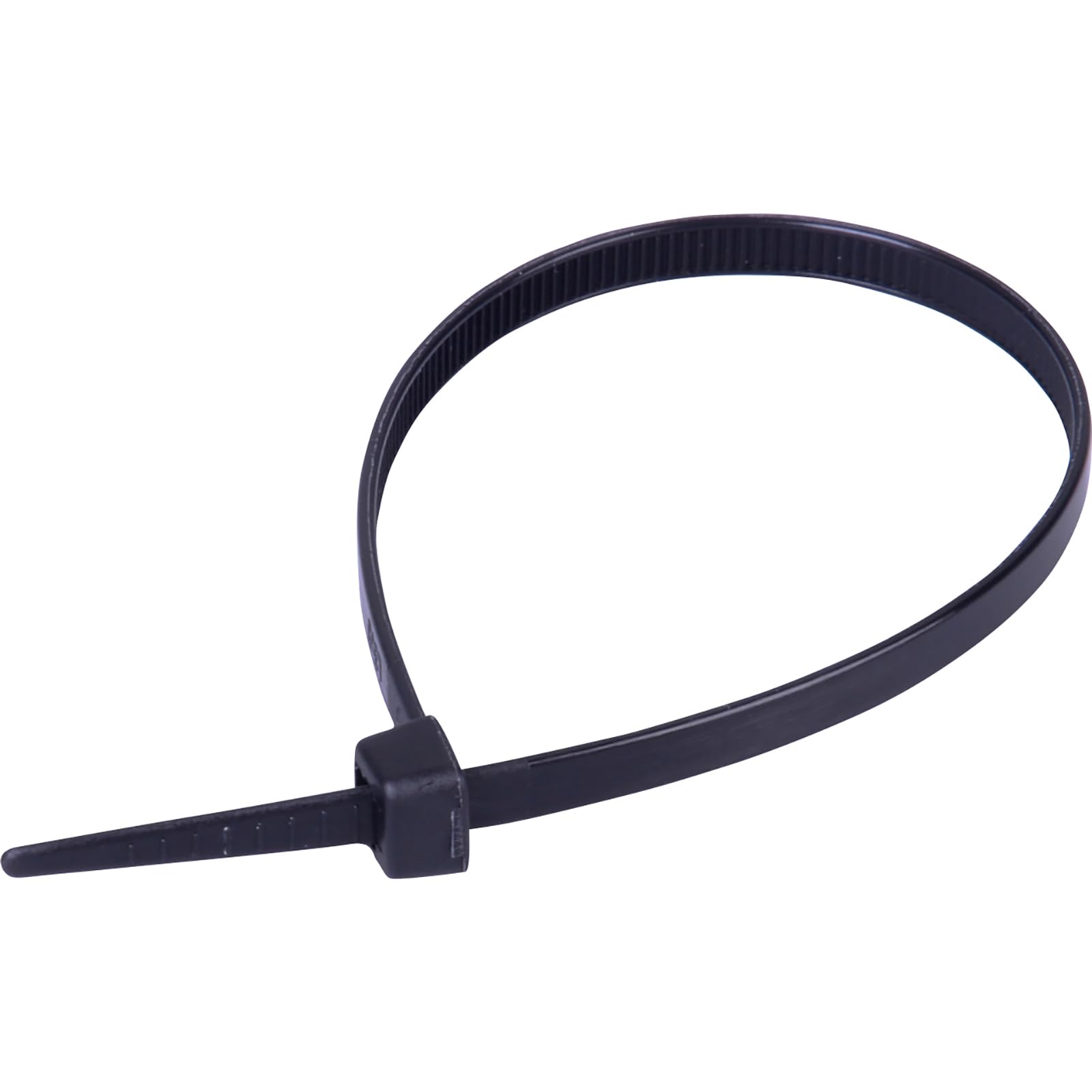 1000 colliers de serrage professionnels 250 x 4,8 mm, résistance à la traction 22,2 kg, noir