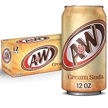 A&W Cream Soda, 12 fl oz cans, 12 pack