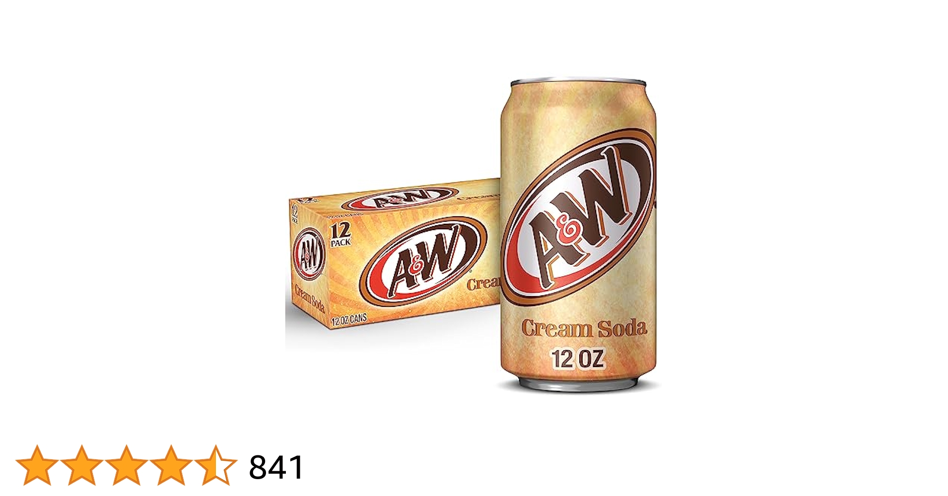 Amazon.co.jp: A&W Cream Soda, 12 fl oz cans, 12 pack : ゲーム