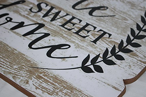Home Sweet Home Wooden Wall Sign,Shabby Chic Farmhouse Wall Decor,Decorative Hanging Sign for Home Decor
