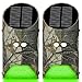 Lilbees Solar Green Feeder Lights with Motion Activated for Hog Pig Predator Coyote Varmint Deer Night Hunting(FL1-P2)(Pack of 2)