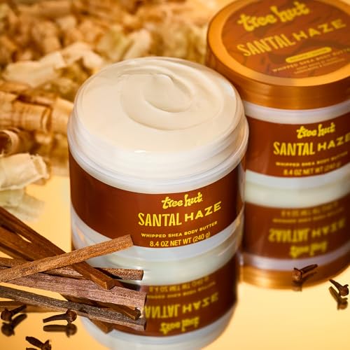Image of Tree Hut Whipped Shea Body Butter, Santal Haze, 8.4 Ounce (Pack of 12)