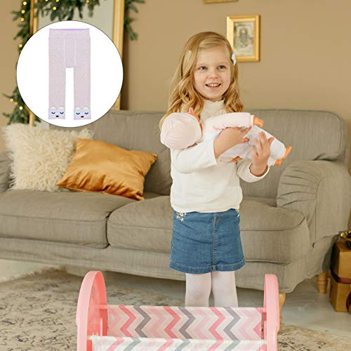 Amosfun Calças de Leggings Quentes Com Forro de Lã de Inverno Infantil Bebê Criança de Algodão Gross