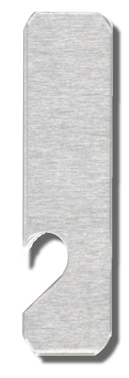 RMP Stamping Blanks, 1/2 Inch x Inch Rectangle with Right Side