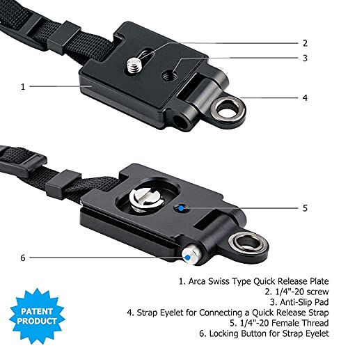 Jjc Mirrorless Camera Hand Strap Grip For Sony A7R V Iv Iii Ii A7Iv A7S Iii Ii A7Riv A7Riii A7Iii A7Rii A7Ii A1 A9 Ii A7C Zv-E10 A6600 A6500 A6400 A6300 A6100 A6000 Rx1 Rx1R Rx1Rii Rx10 Iv Iii Ii #TOP1